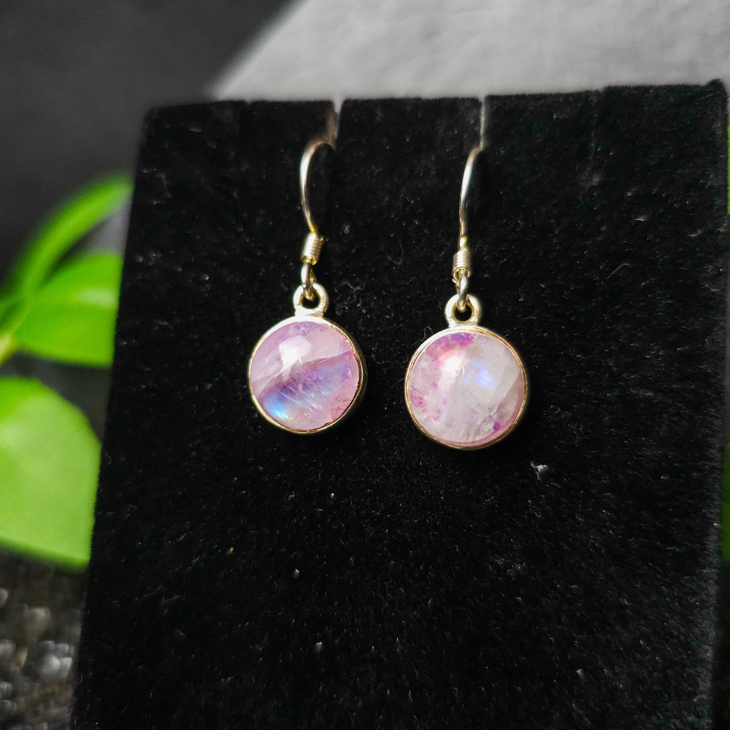 Moonstone Drop Earrings No. 182