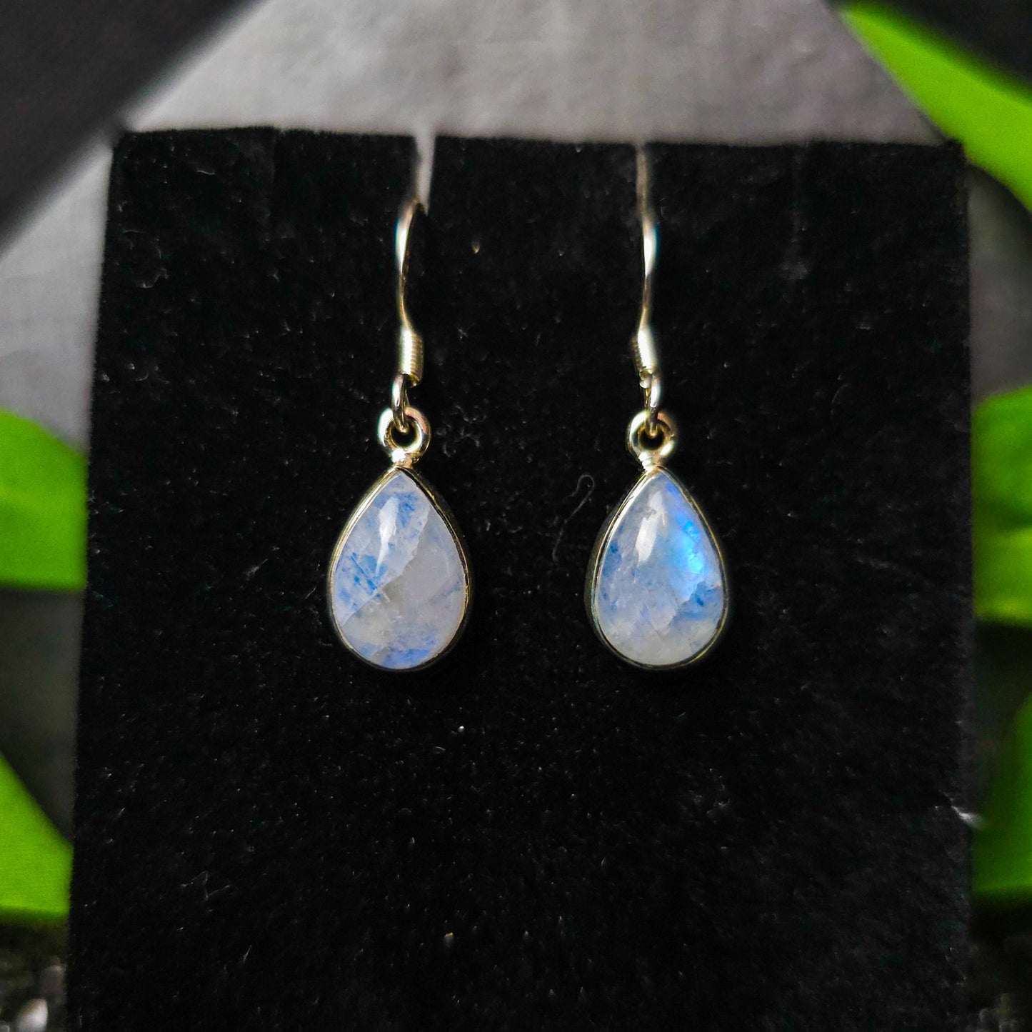 Moonstone Drop Earrings No. 520