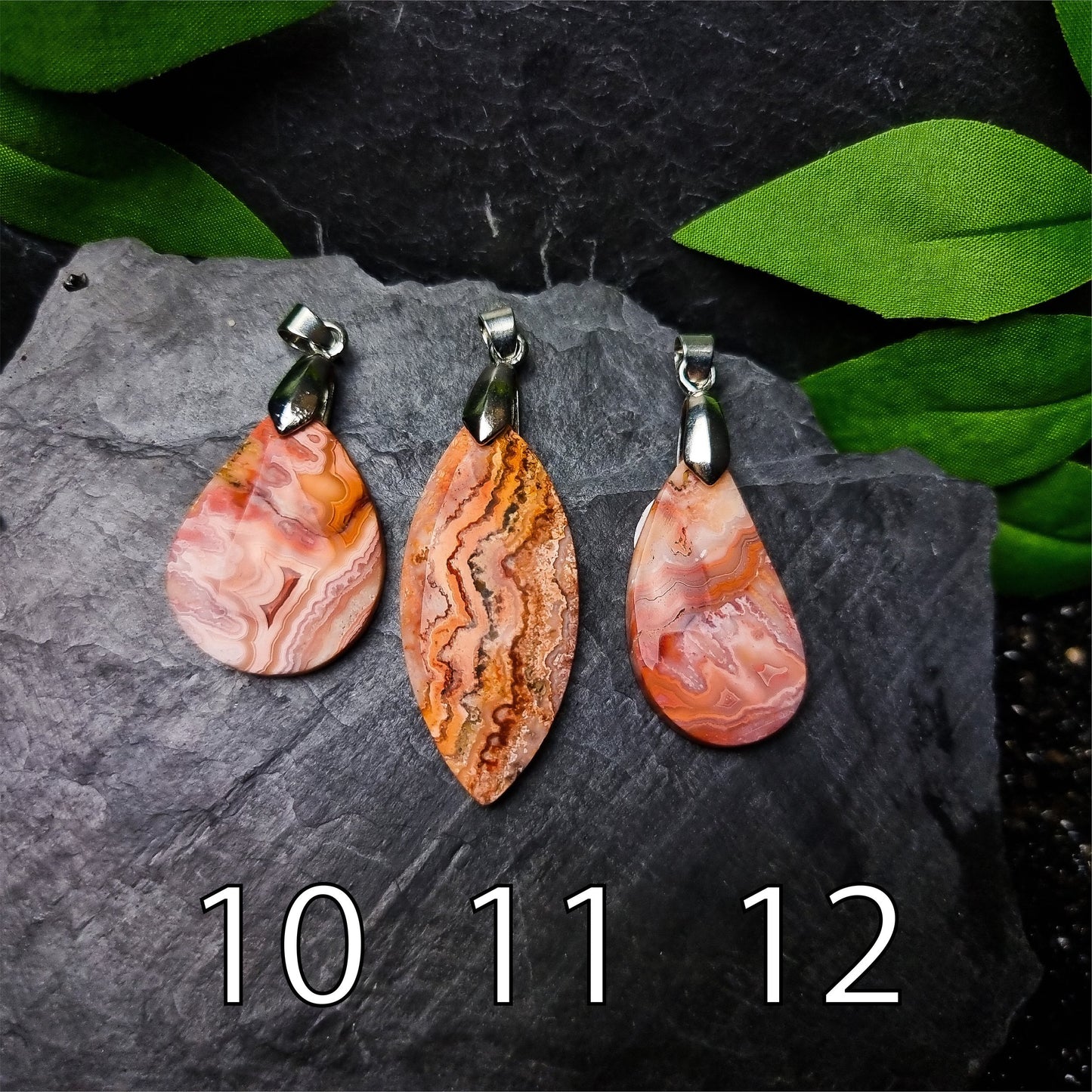 Crazy Lace Pendants