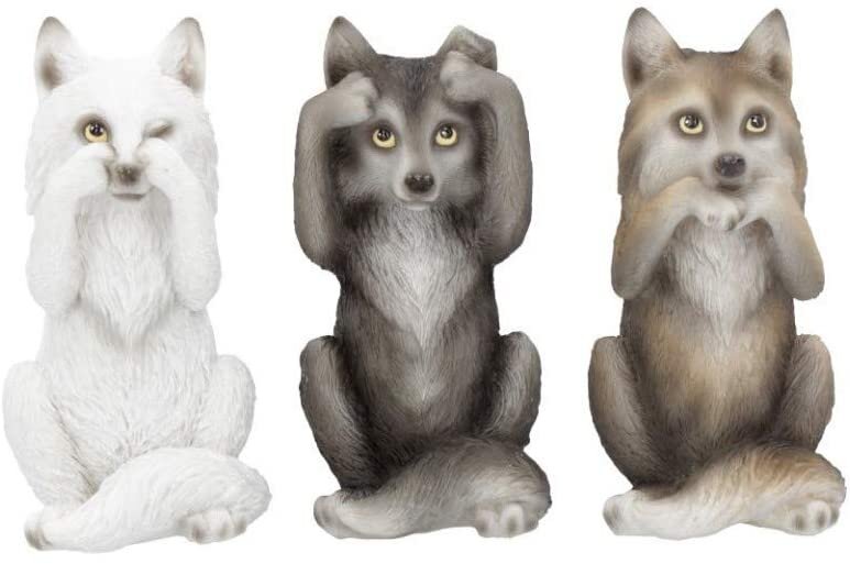 Three Wise Wolves