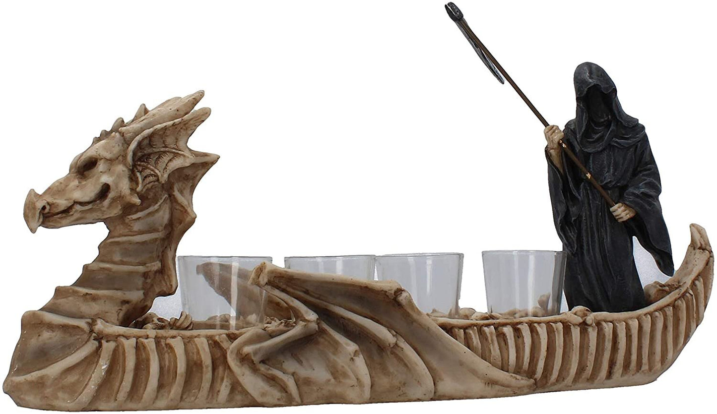 Gothic Shot Glass set with the Reaper