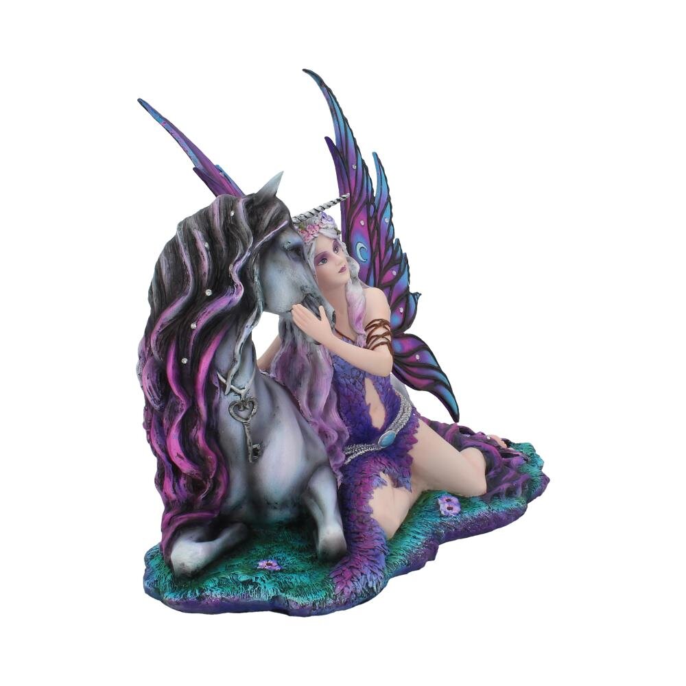 Evania and her Unicorn companion