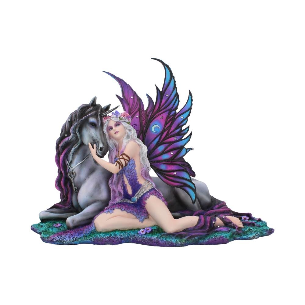 Evania and her Unicorn companion