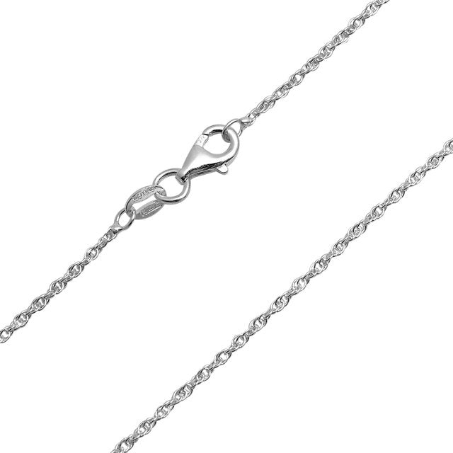 Sterling Silver Prince Of Wales Rope Chain (18 Inches)