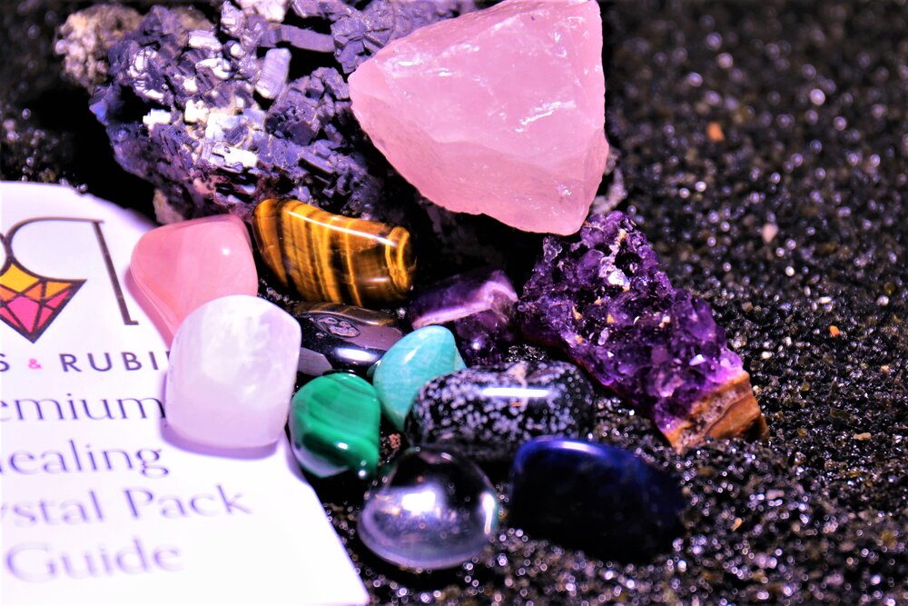 Starter Pack Premium Healing Crystal Kit
