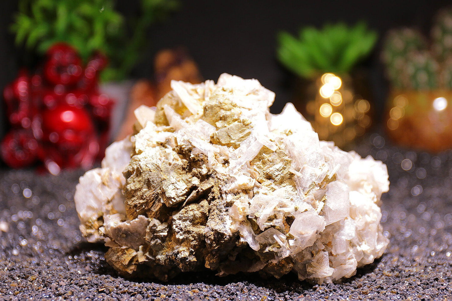Pyrite, Barite & Calcite