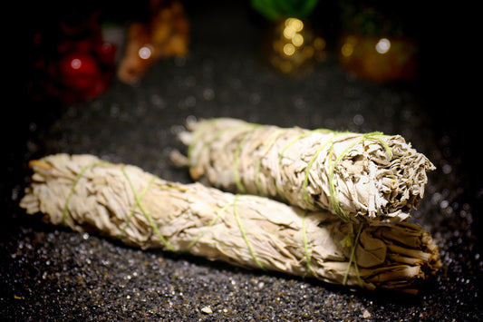 Long Natural Californian White Sage Sticks