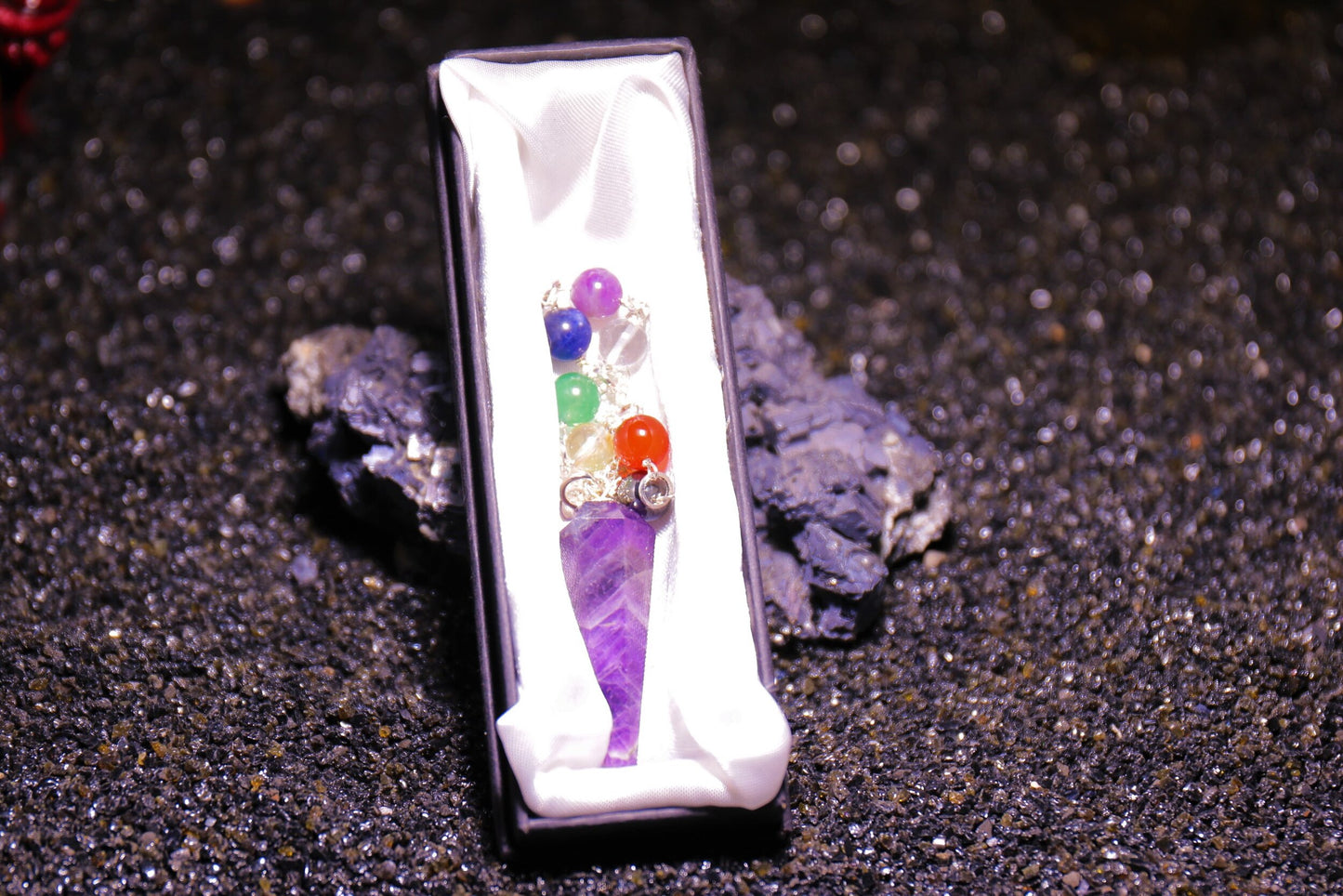 Amethyst Chakra Pendulum / Bracelet