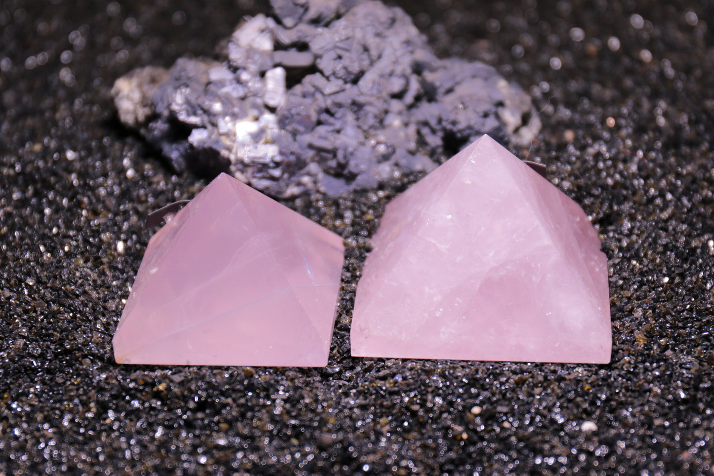 Rose Quartz Pyramid