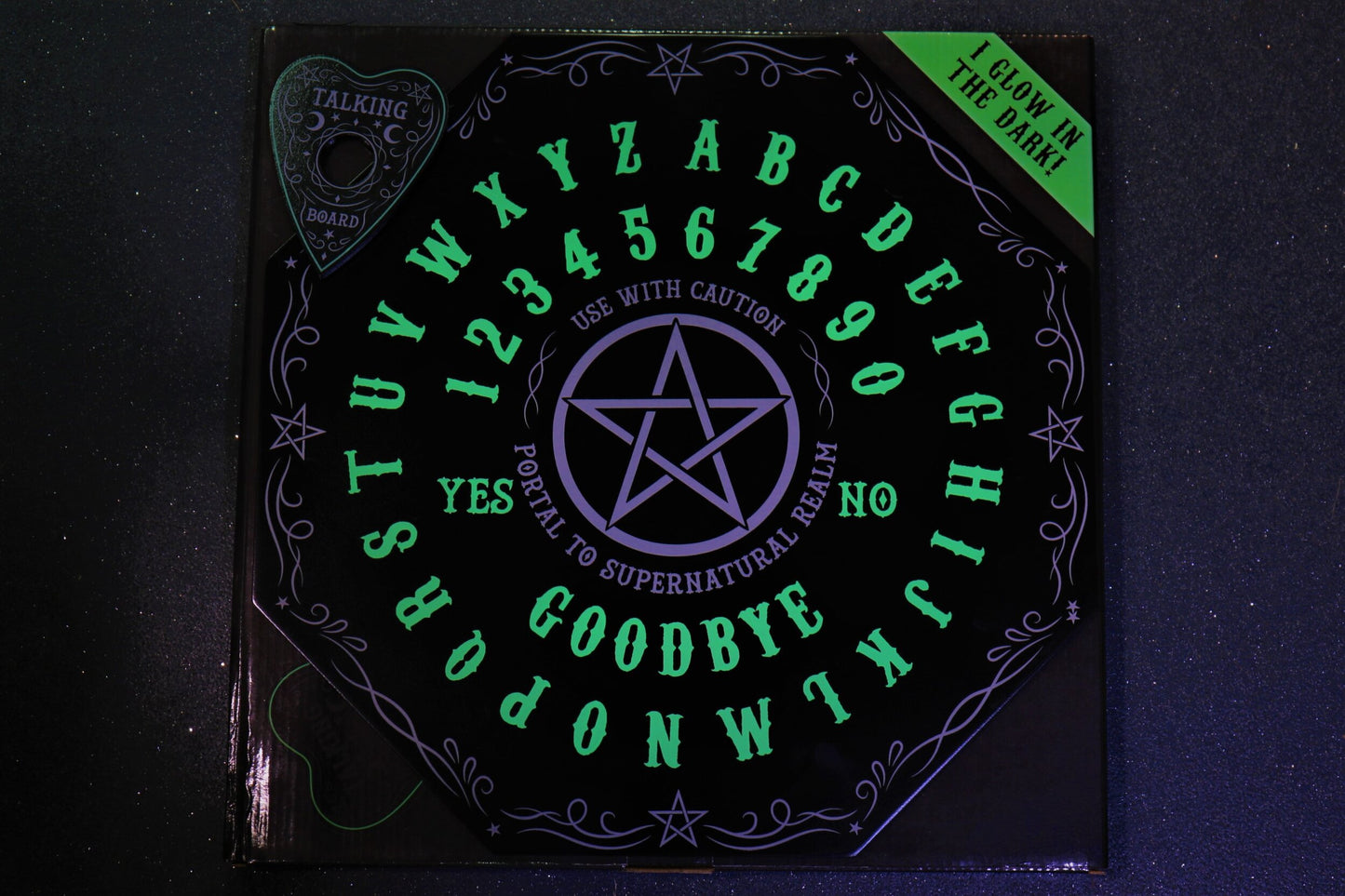 Spirit / Talking Board (Ouija board) Glows in the Dark