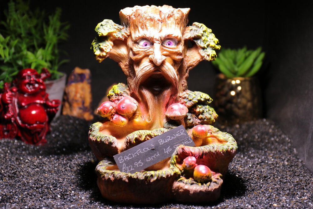 Surprised Tree Back-flow burner