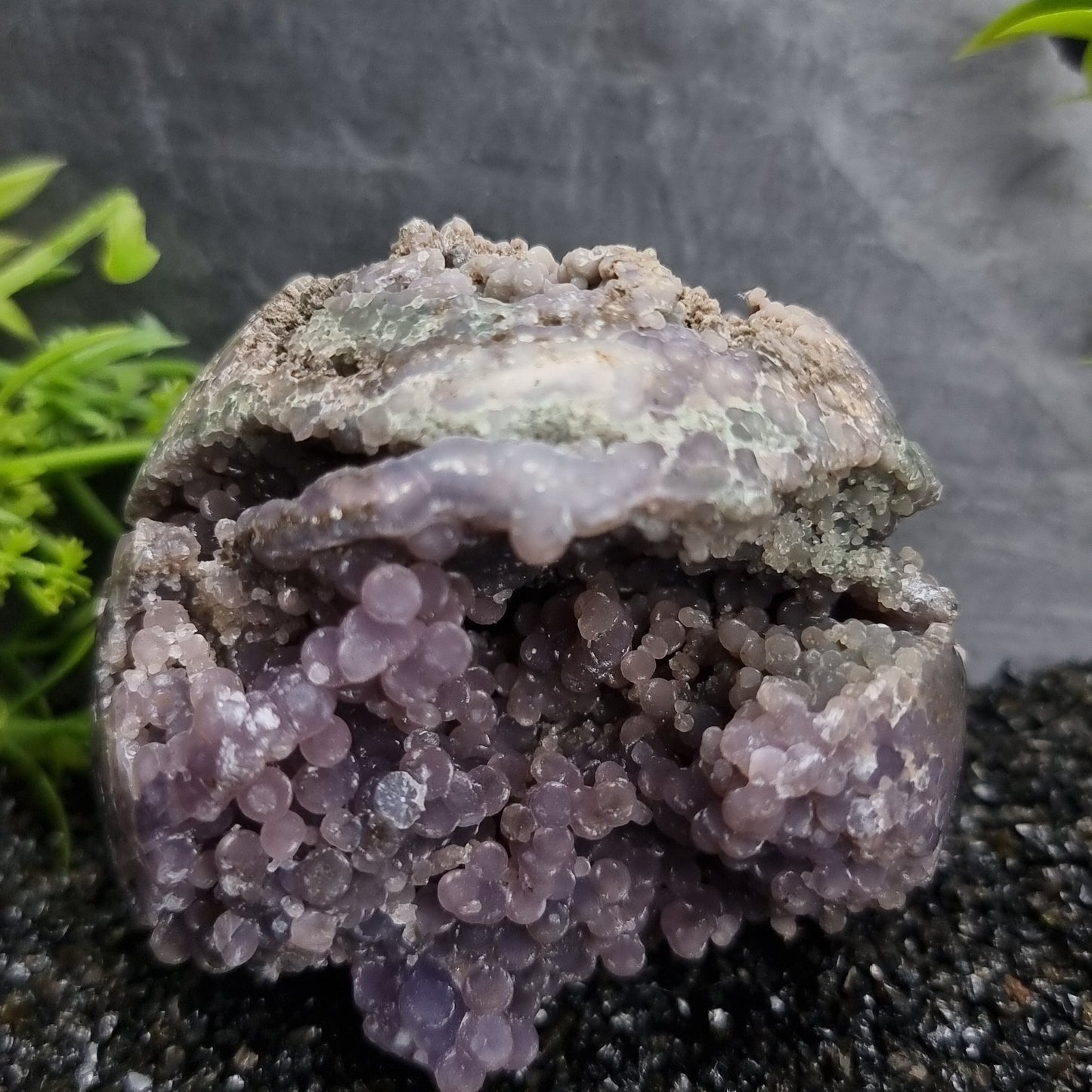 Grape Agate Sphere (1177)