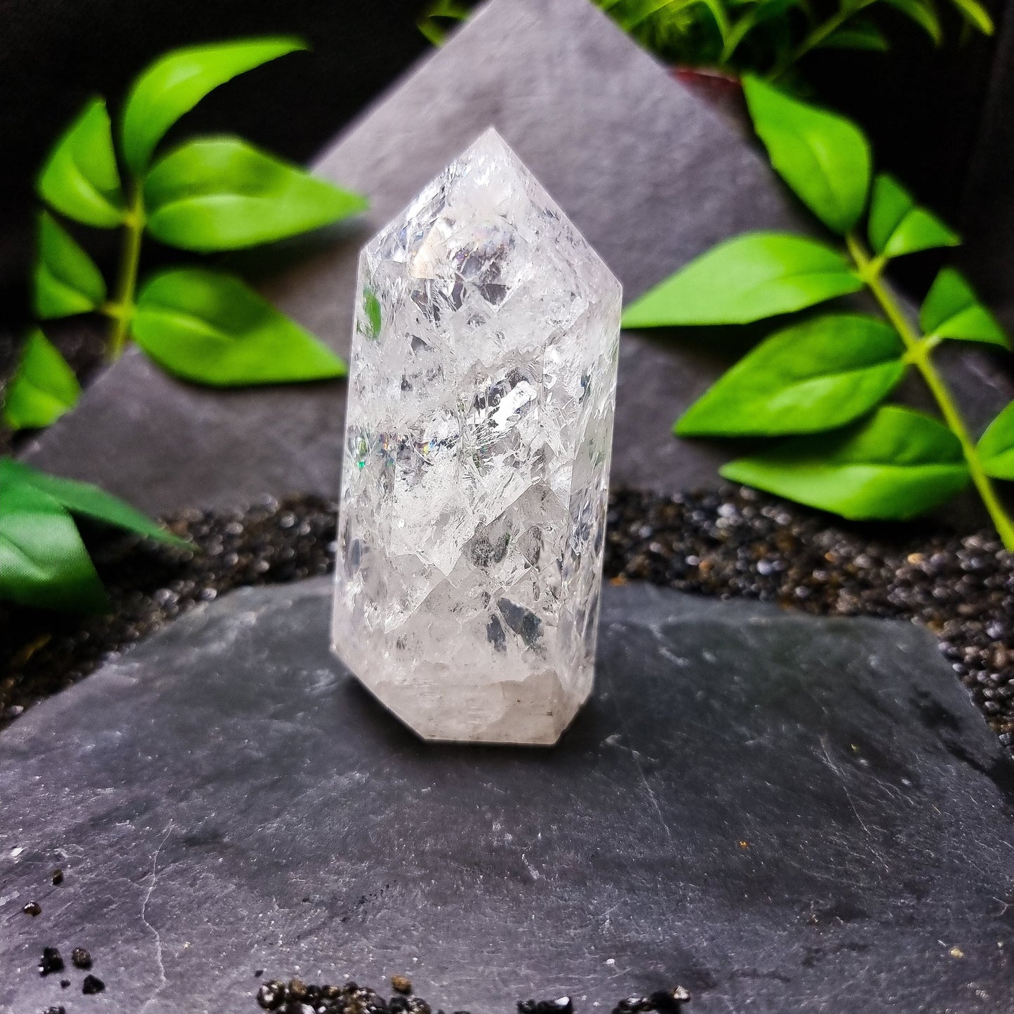 Fire and Ice Quartz Tower