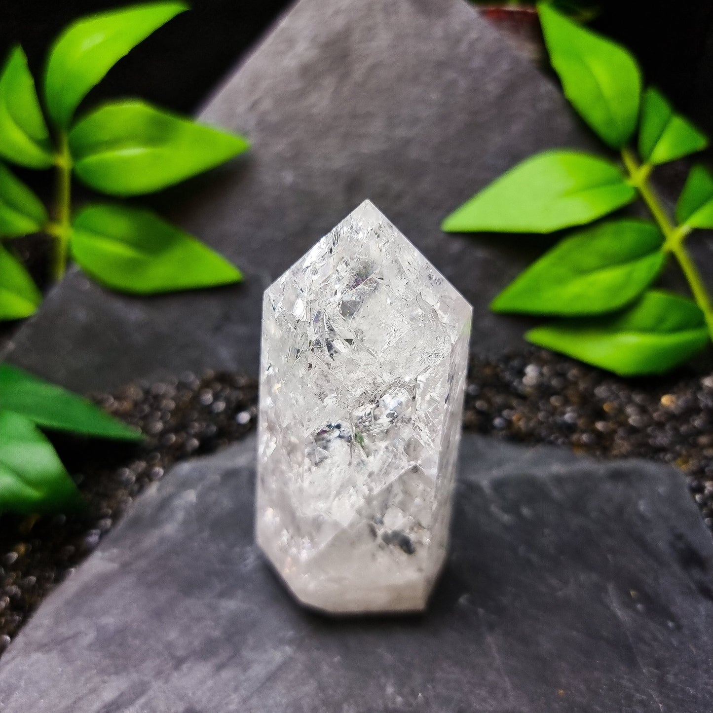 Fire and Ice Quartz Tower