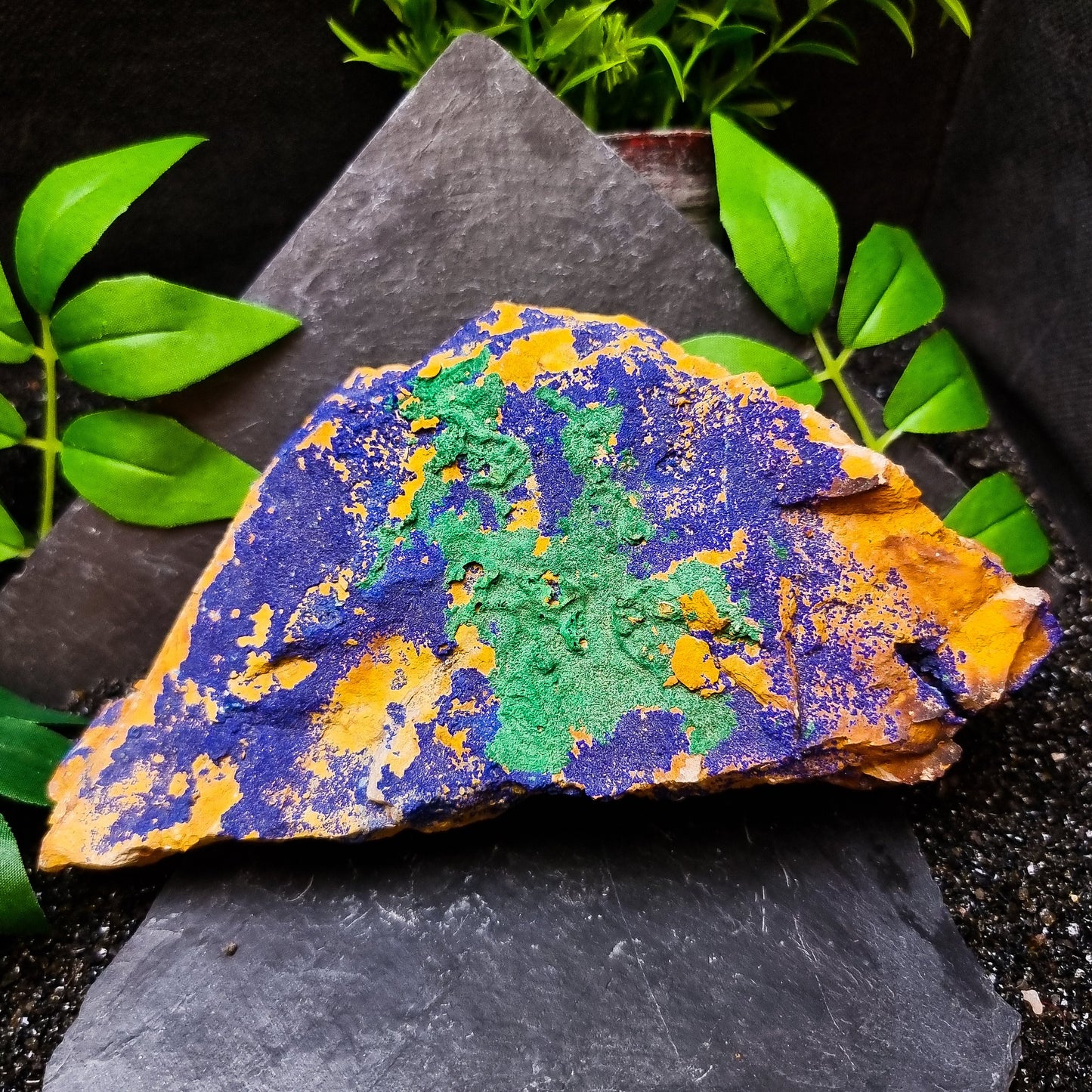 Azurite and Malachite