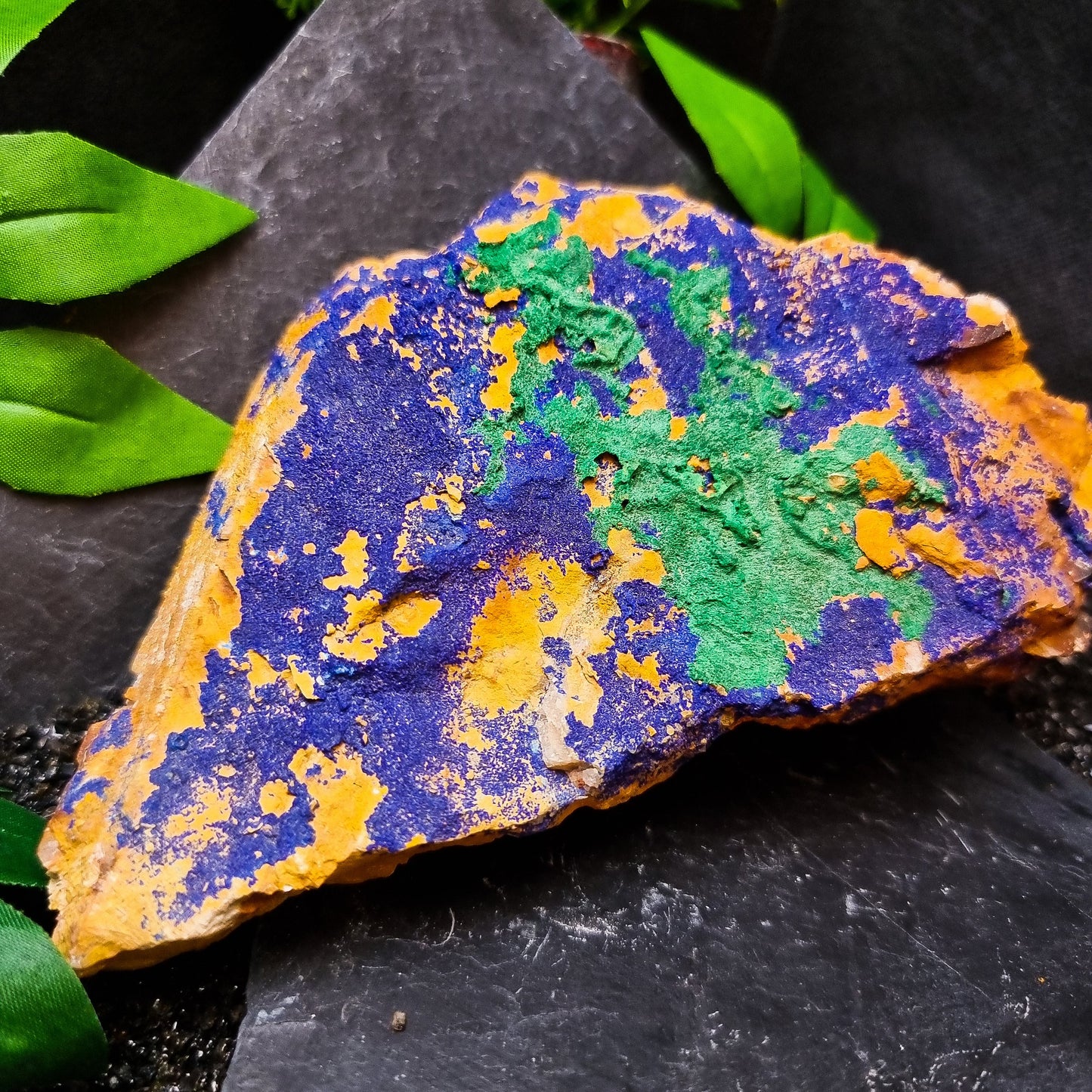 Azurite and Malachite