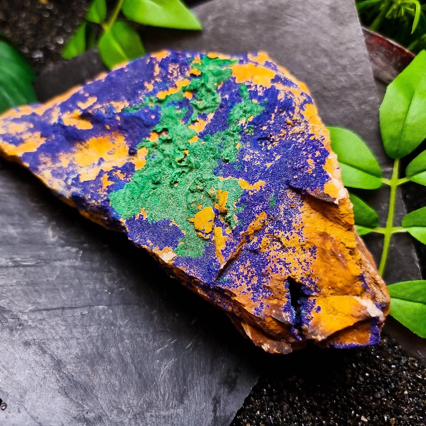 Azurite and Malachite