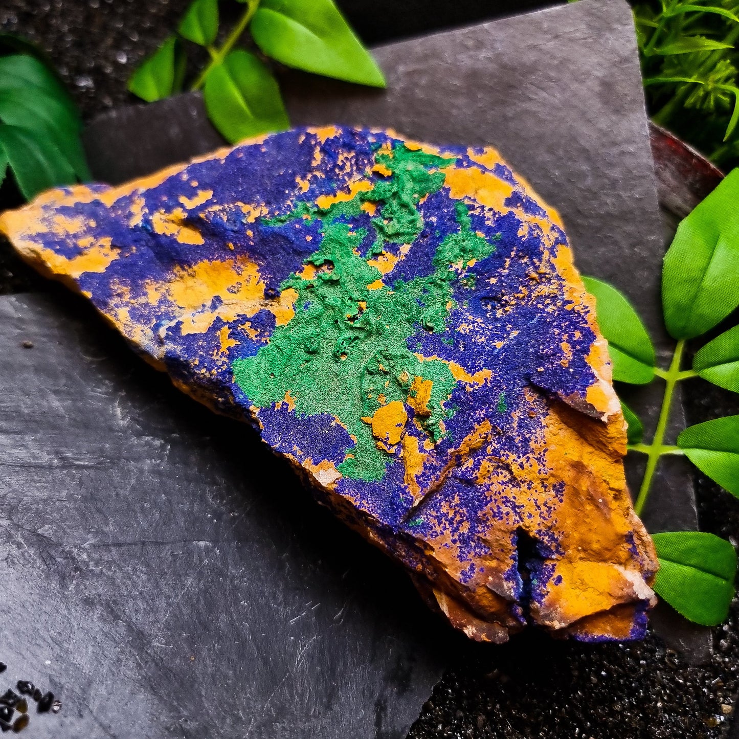 Azurite and Malachite