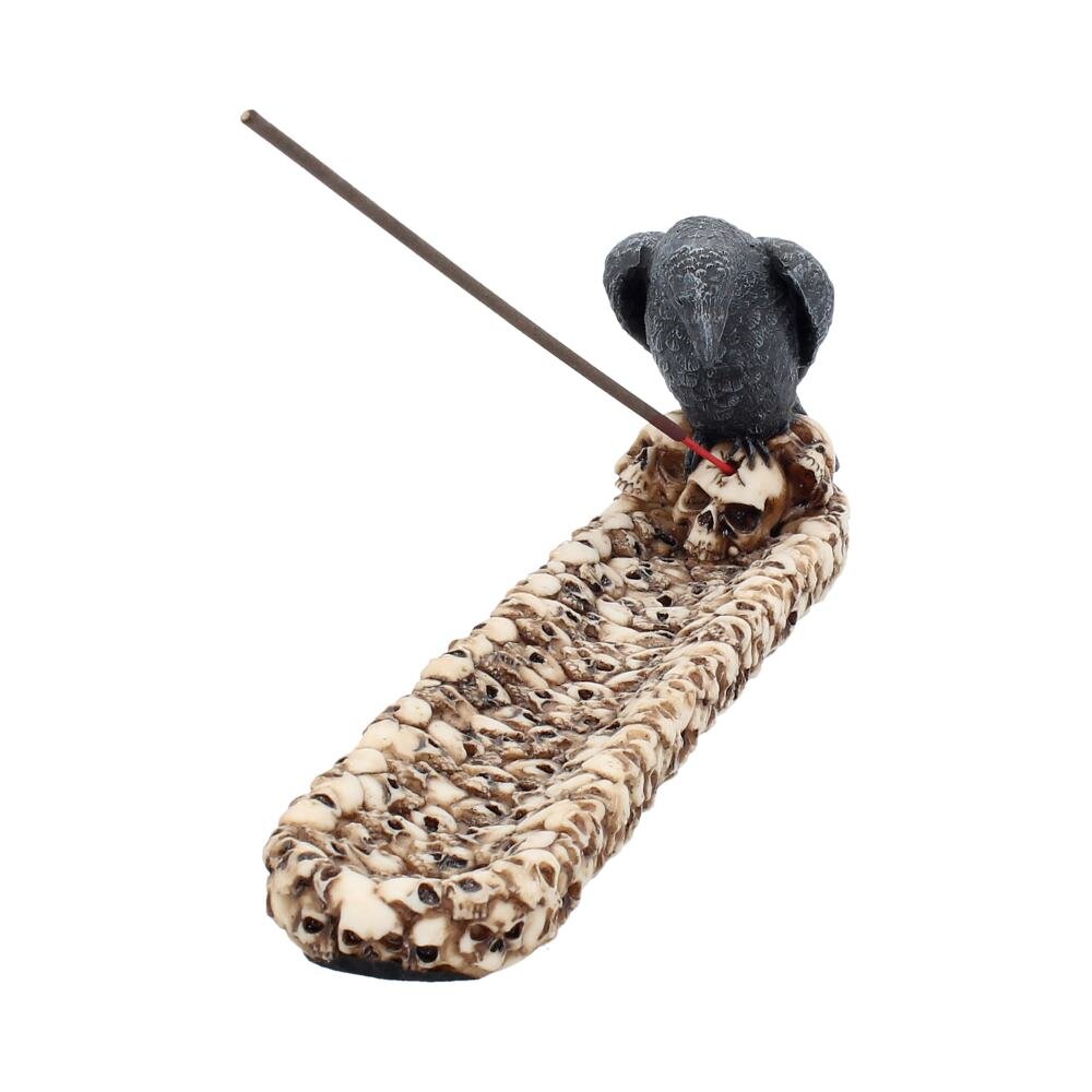 Ravens Skull Incense holder