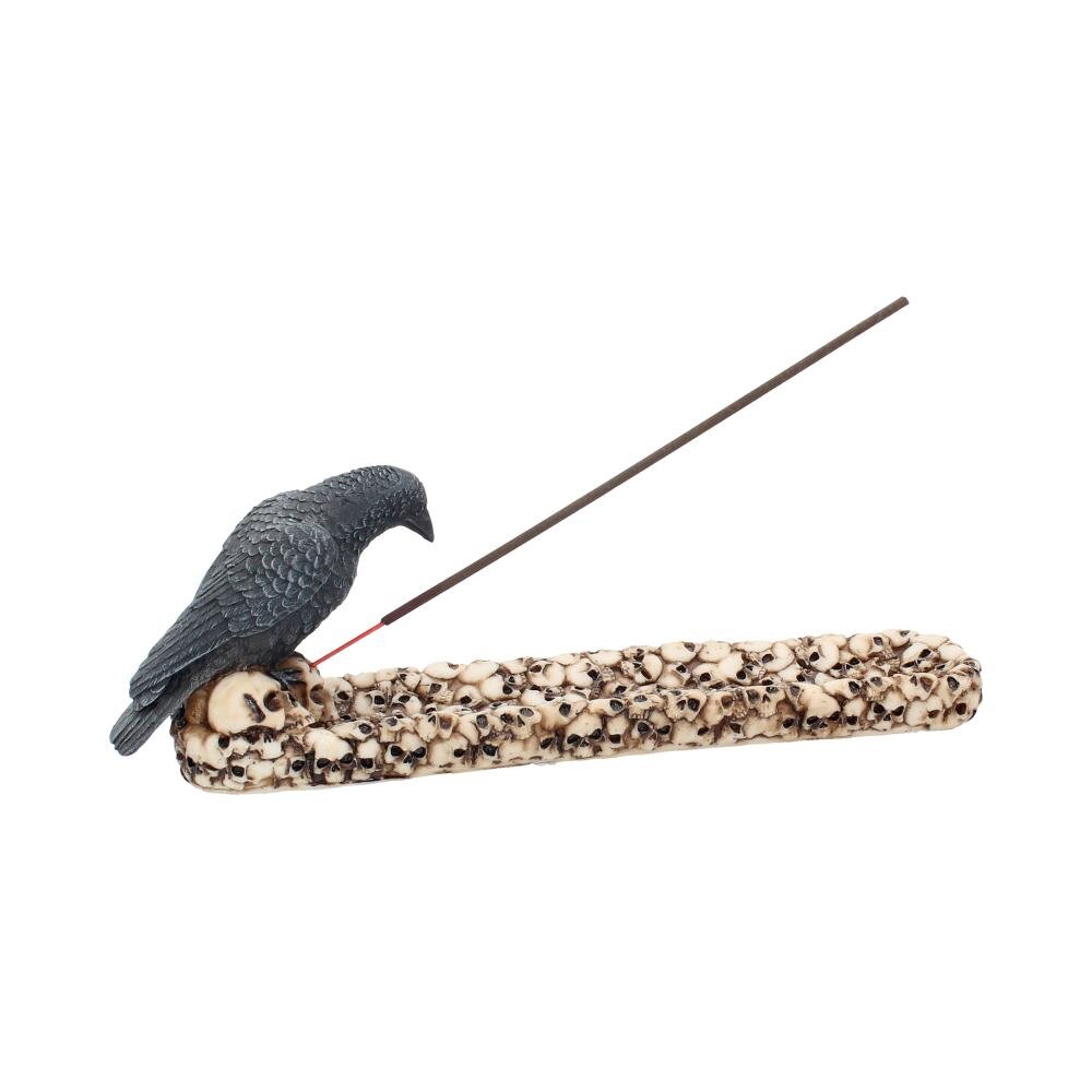 Ravens Skull Incense holder