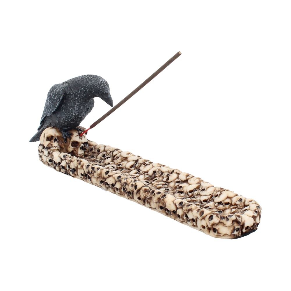 Ravens Skull Incense holder