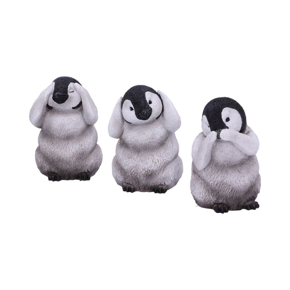 Hear no Evil - See no evil Penguins (set of 3) 3 wise