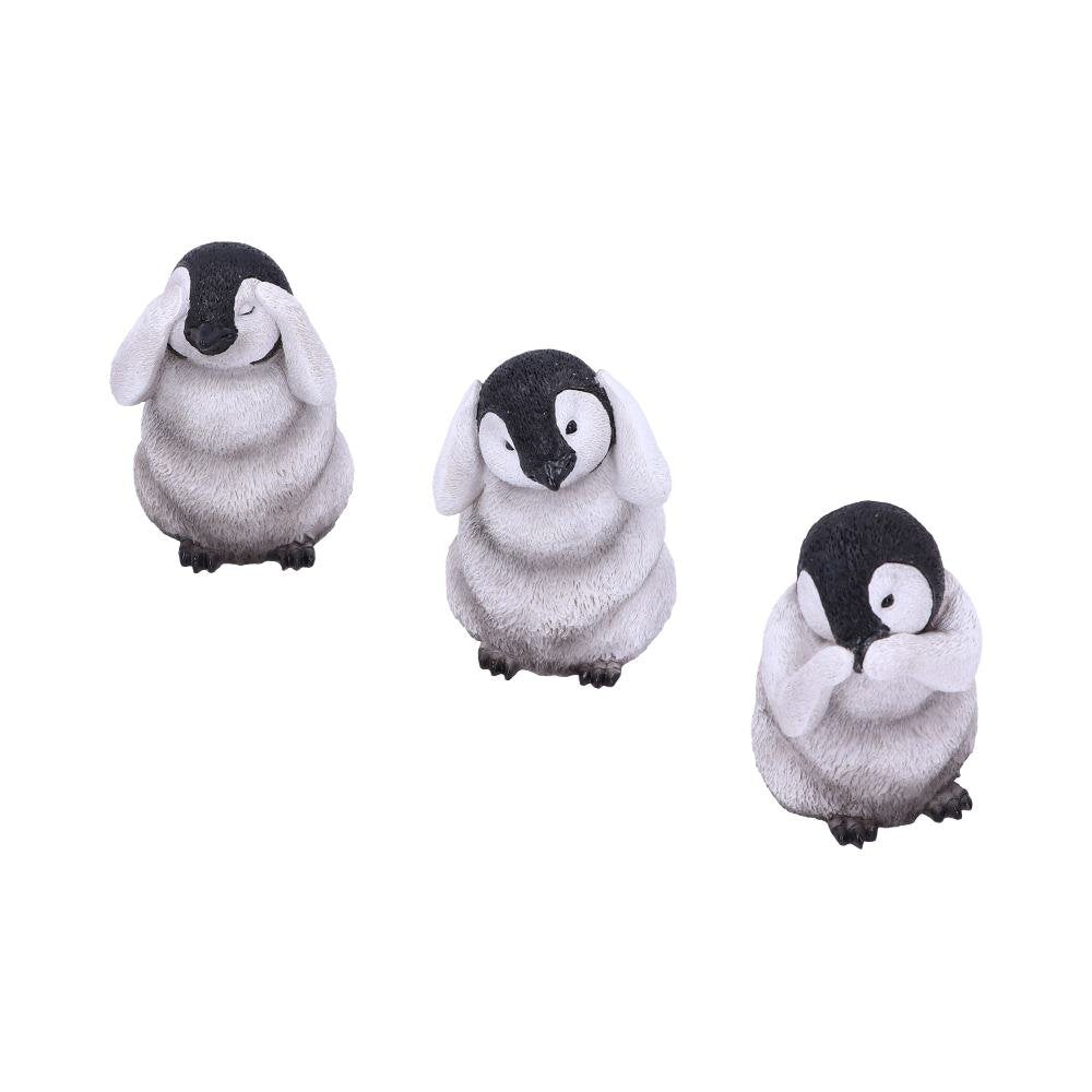 Hear no Evil - See no evil Penguins (set of 3) 3 wise