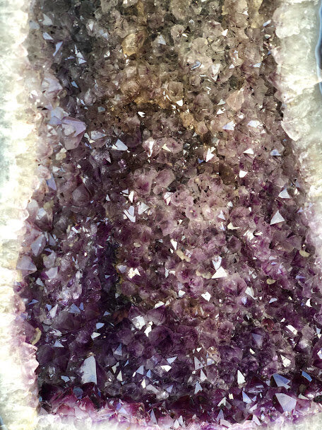 Amethyst Geode Pair 2 Pieces