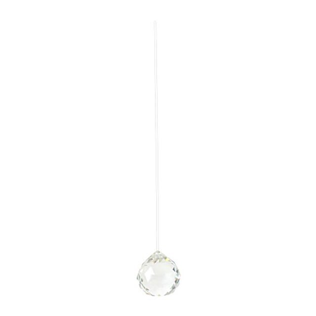 Crystal Ball 60mm Prisms Clear Suncatcher Hanging Drops