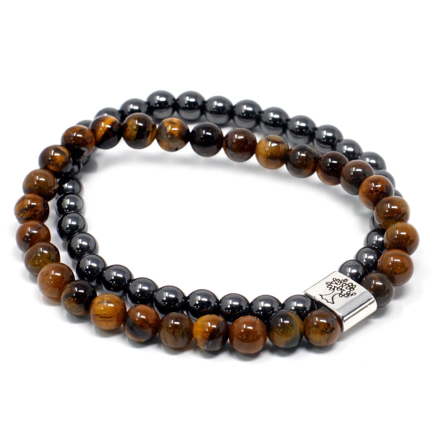Magnetic Gemstone Bracelets Tigers Eye