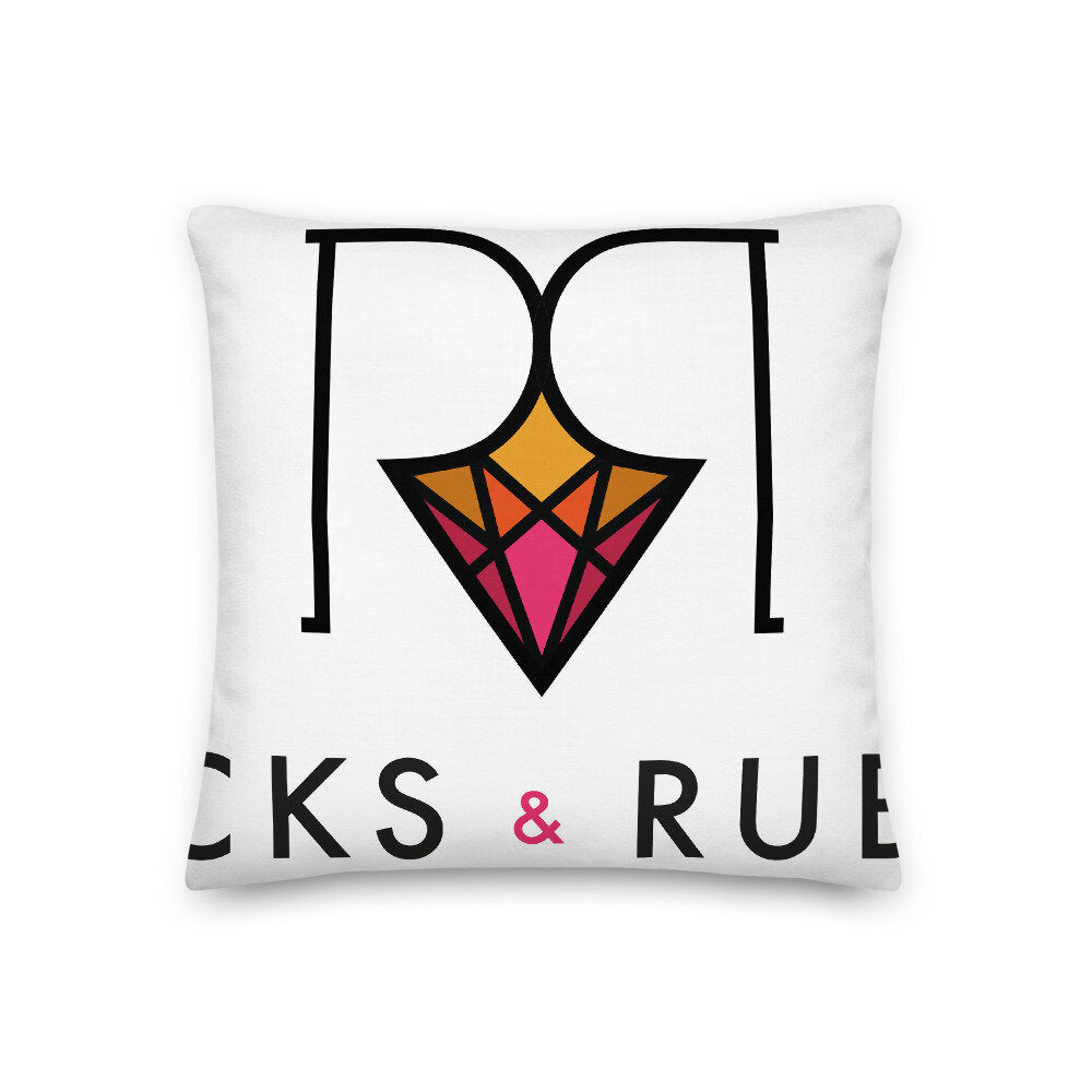 Rocks and Rubies Premium Pillow