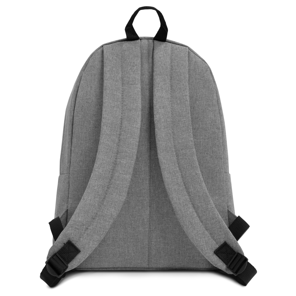 Rocks and Rubies Embroidered Backpack
