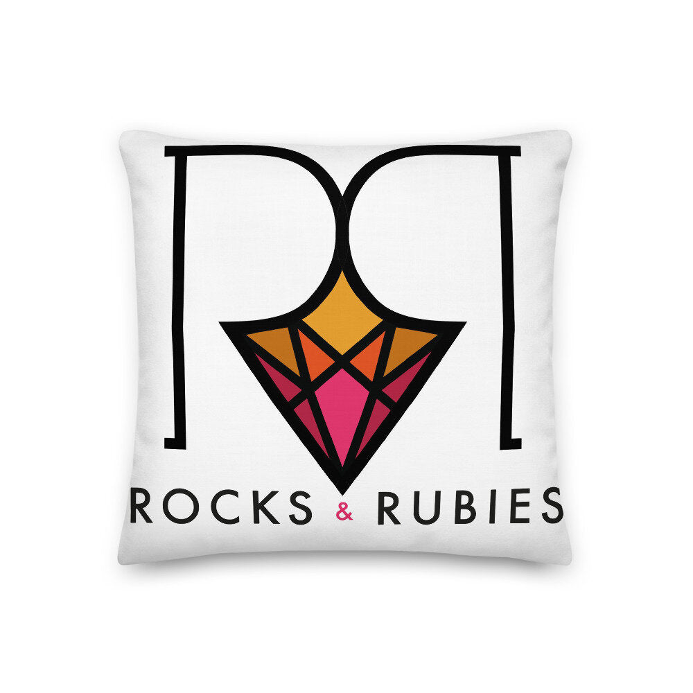 Rocks and Rubies Premium Pillow