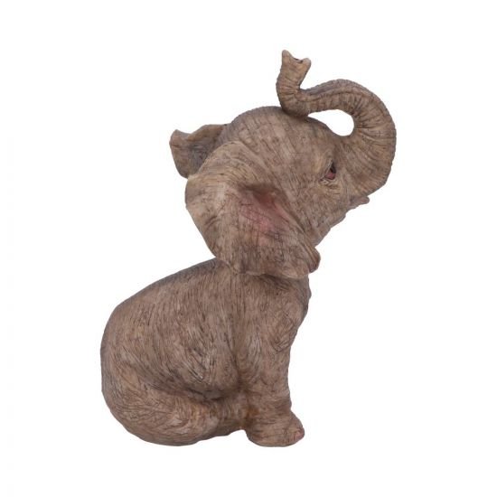 Bob-ar Grey Elephant Bobble Head Figurine