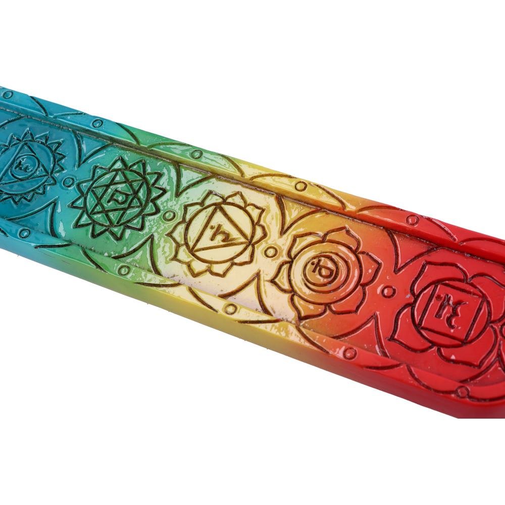 Rainbow Chakra Incense Burner 26cm