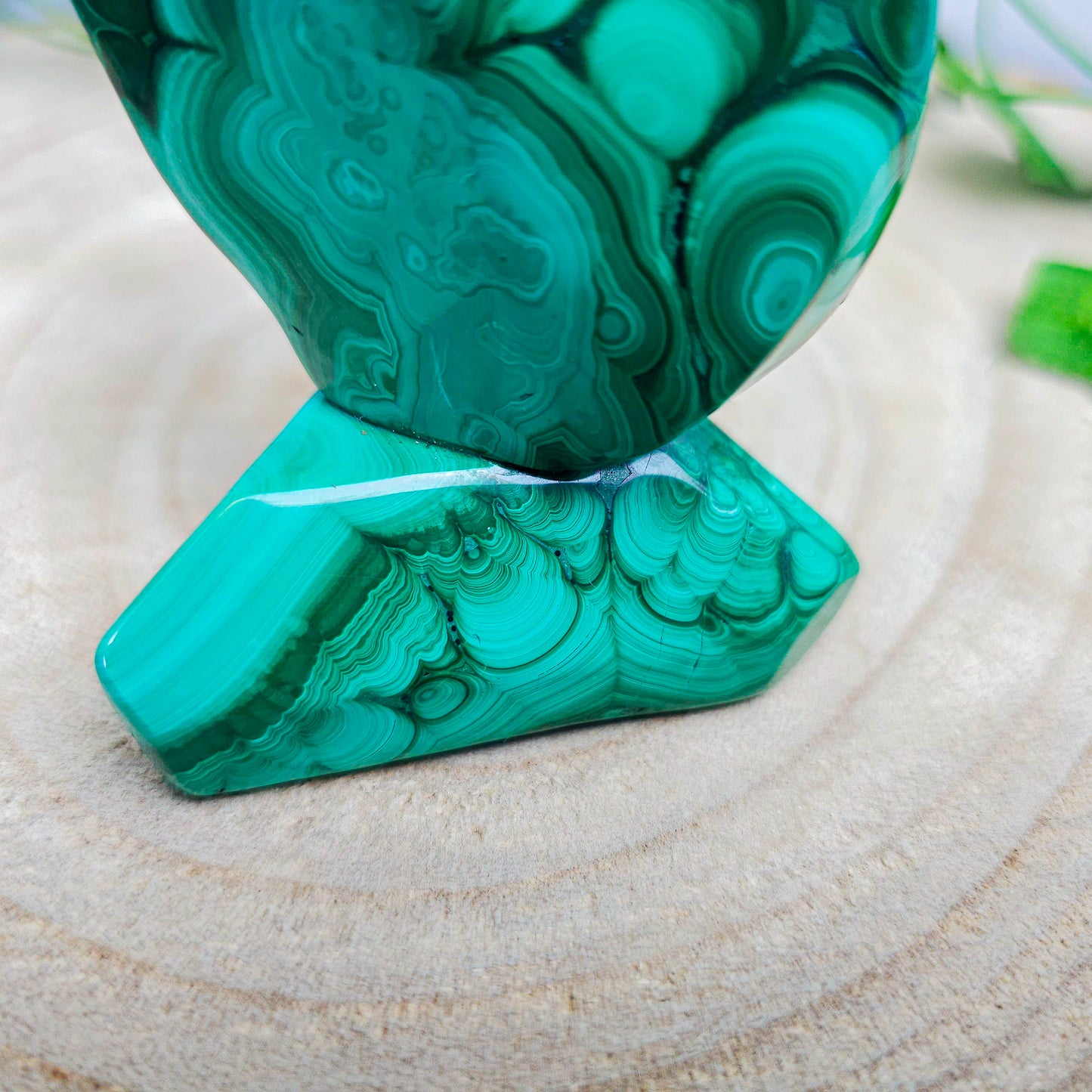 Malachite Flame 13cm