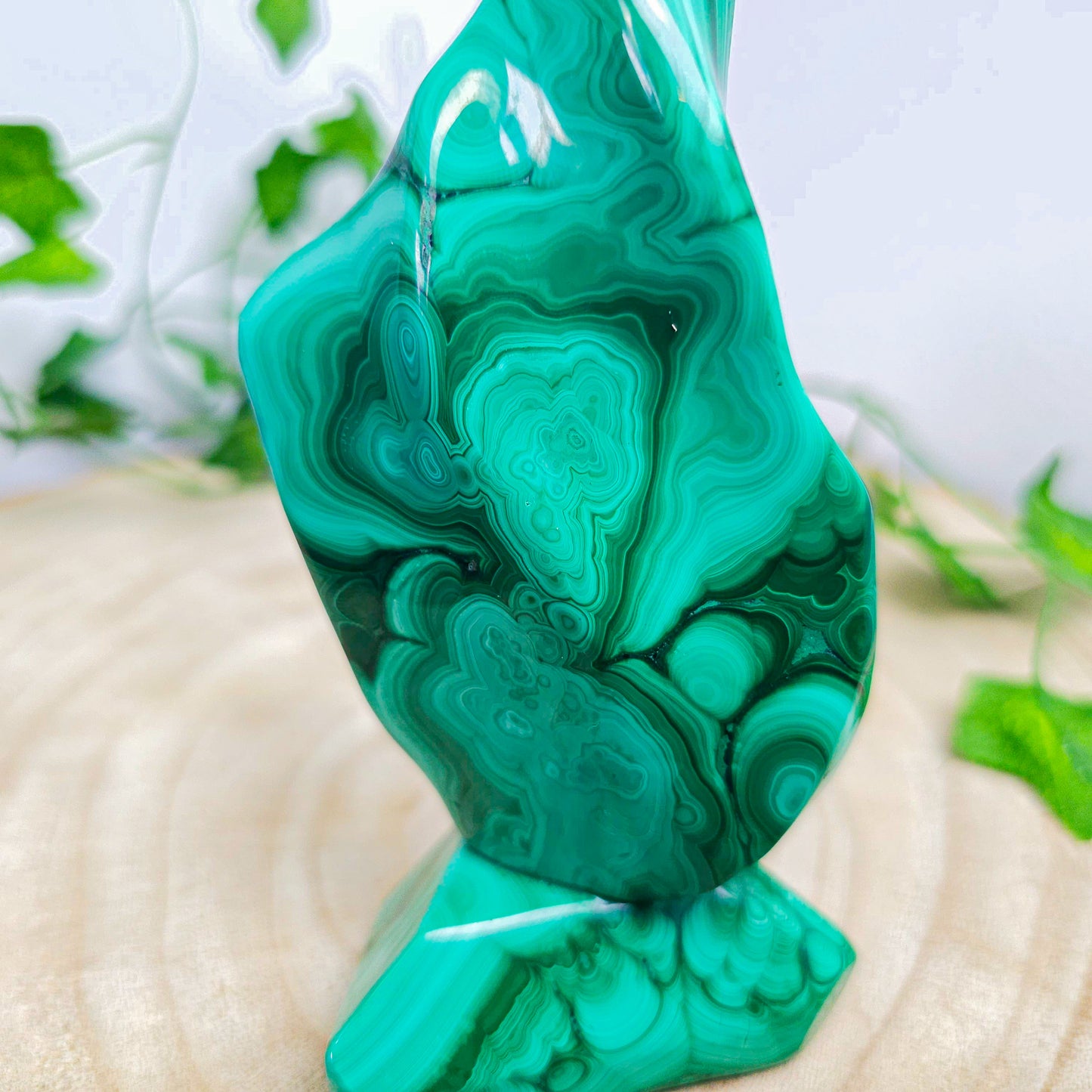 Malachite Flame 13cm