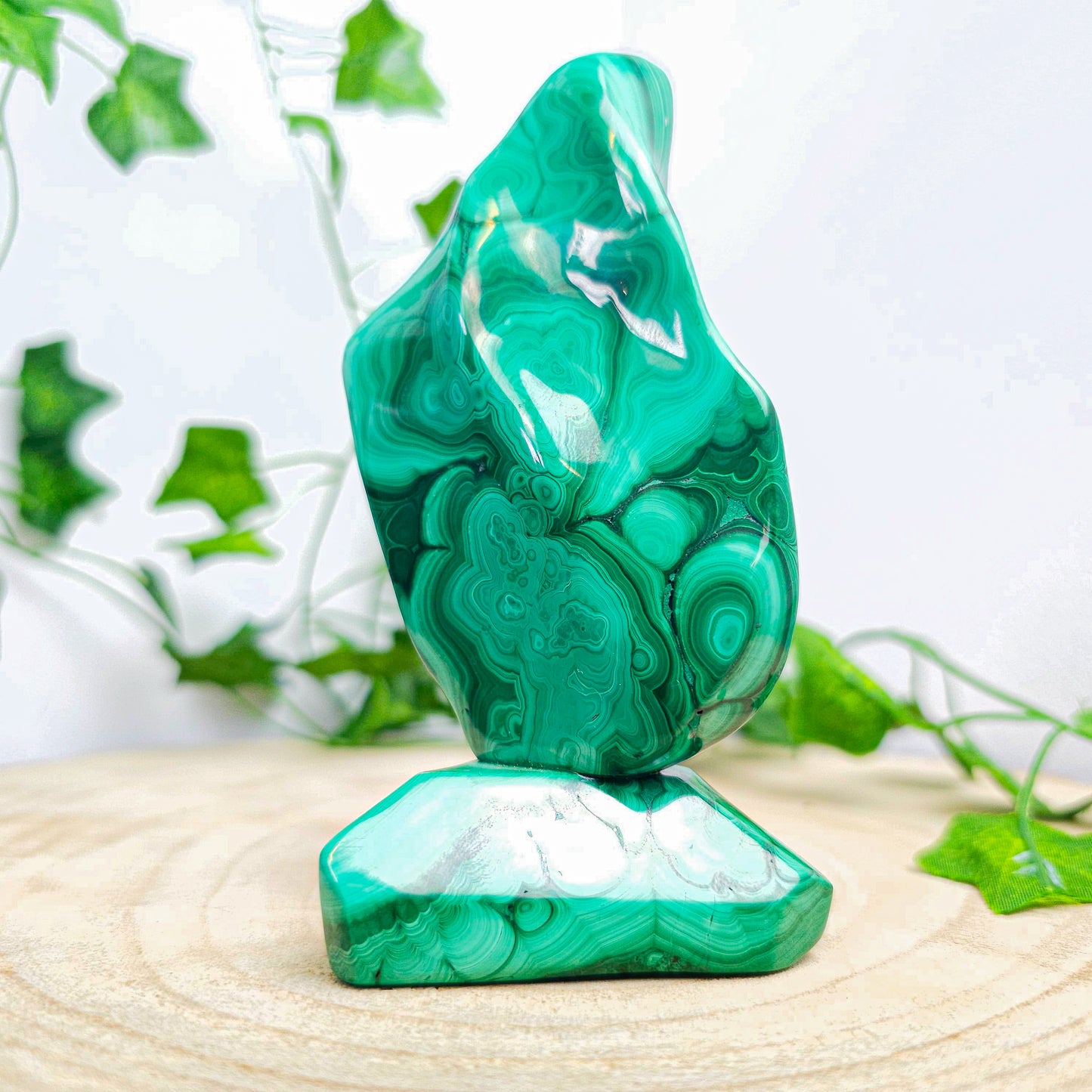 Malachite Flame 13cm