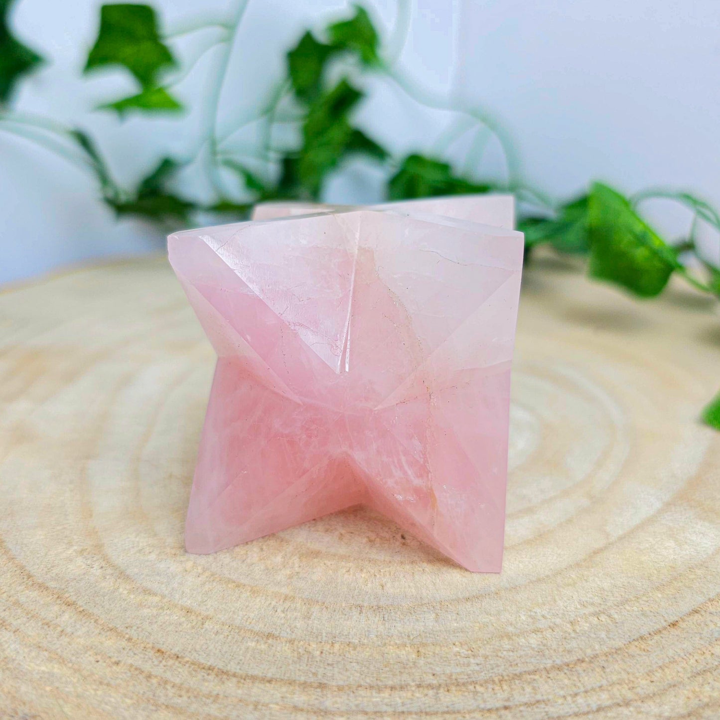 Rose Quartz Merkabah (9cm)