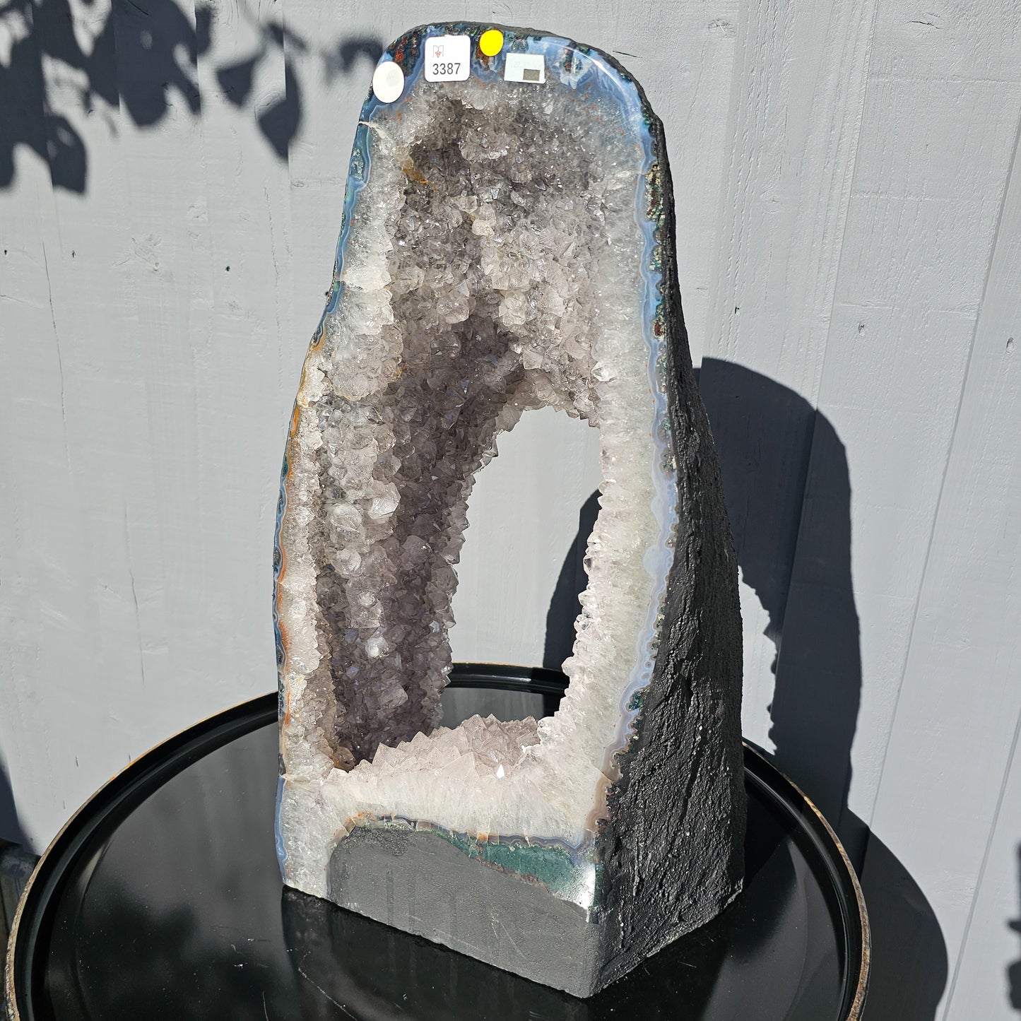 Platinum Amethyst Geode/Portal 3387