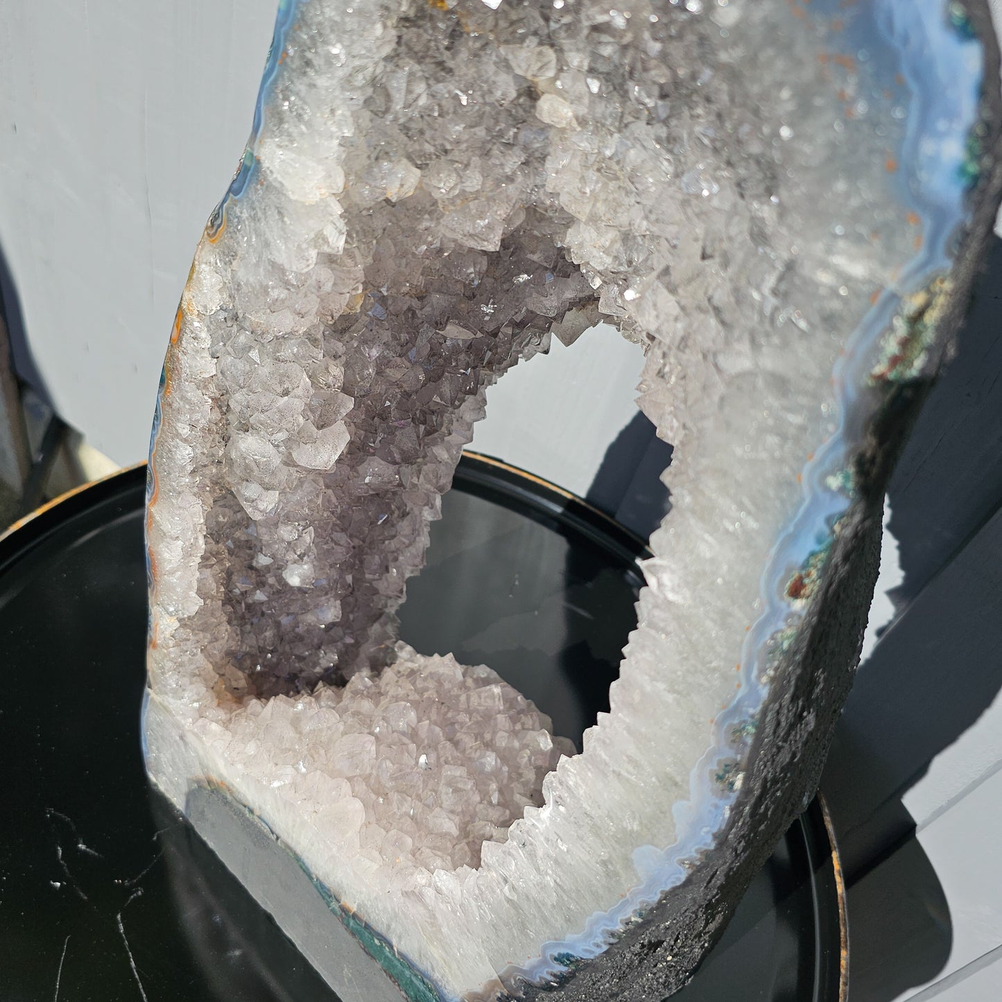 Platinum Amethyst Geode/Portal 3387