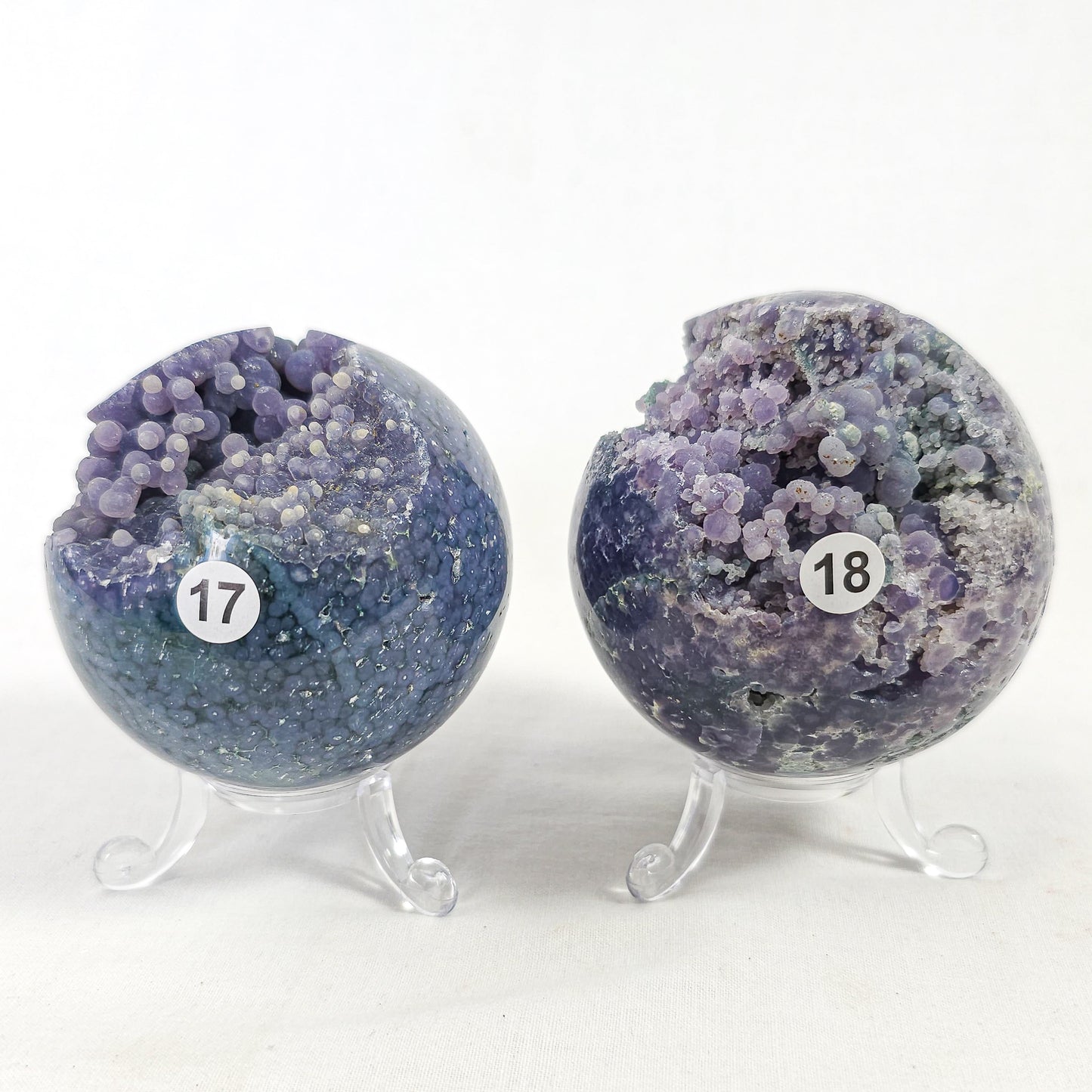 Grape Agate Spheres (7cm)
