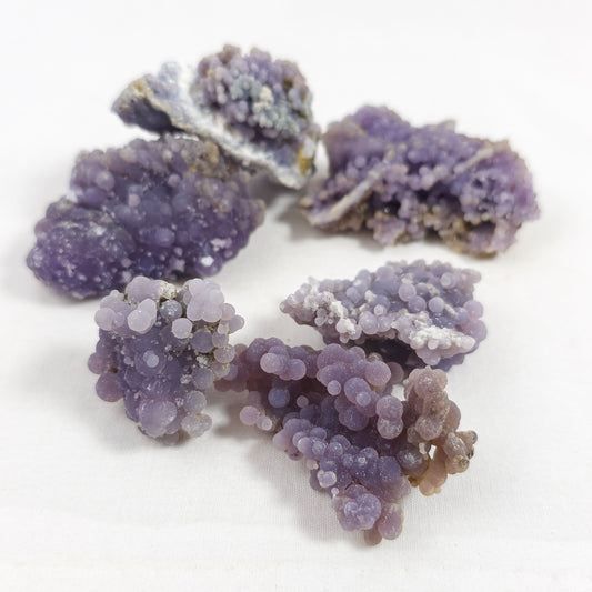 Grape Agate Raw Nuggets