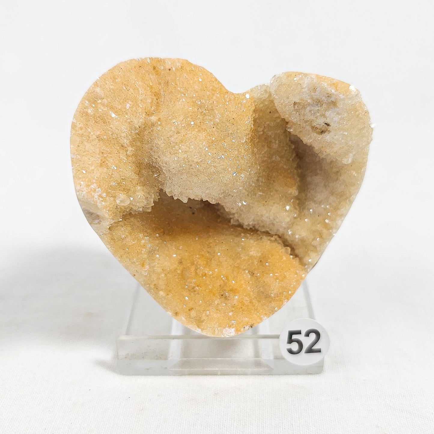 Raw Calcite Hearts