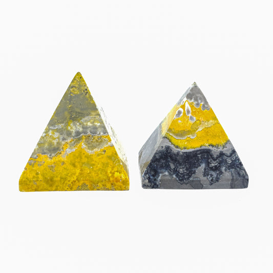 Bumblebee Jasper Pyramids