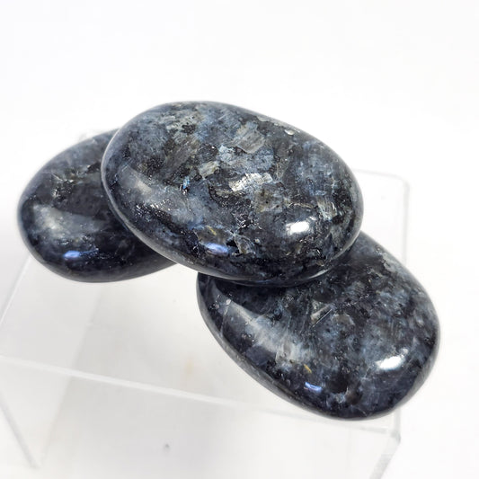 Larvikite Palm Stone