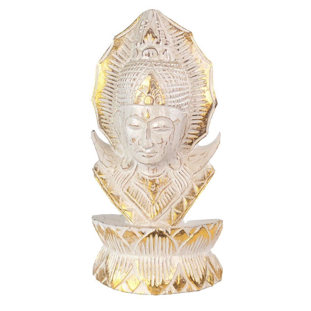 Whitewash Albasia Thai Buddha