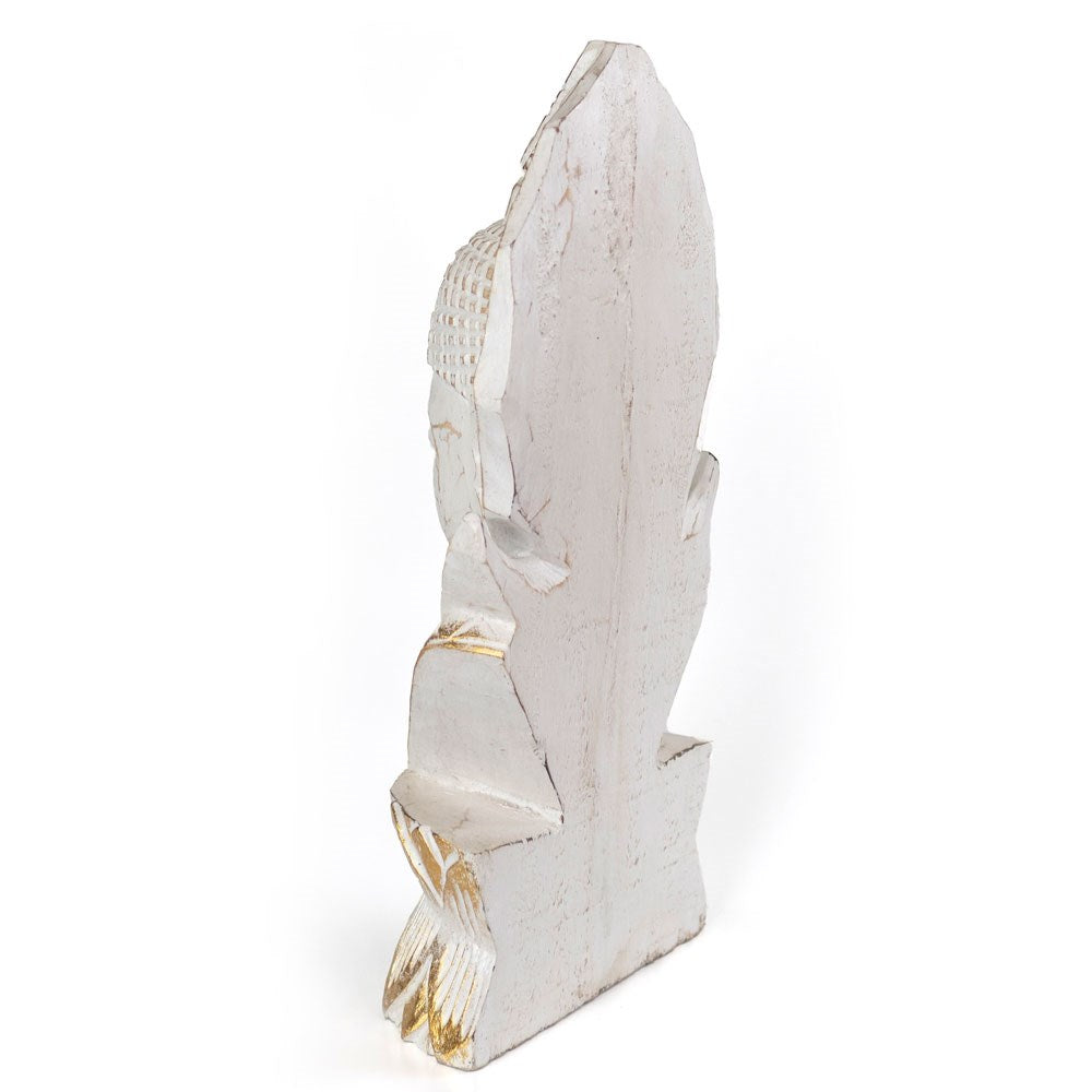 Whitewash Albasia Thai Buddha