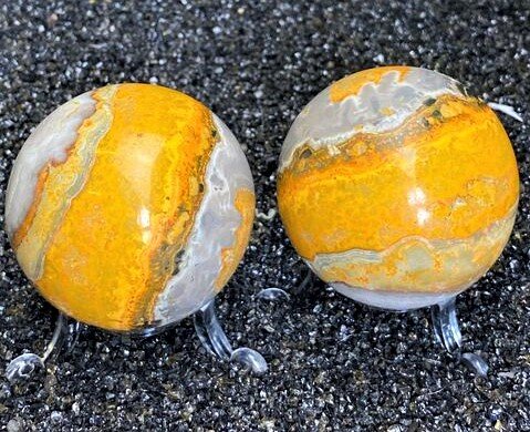 Bumblebee Jasper Spheres