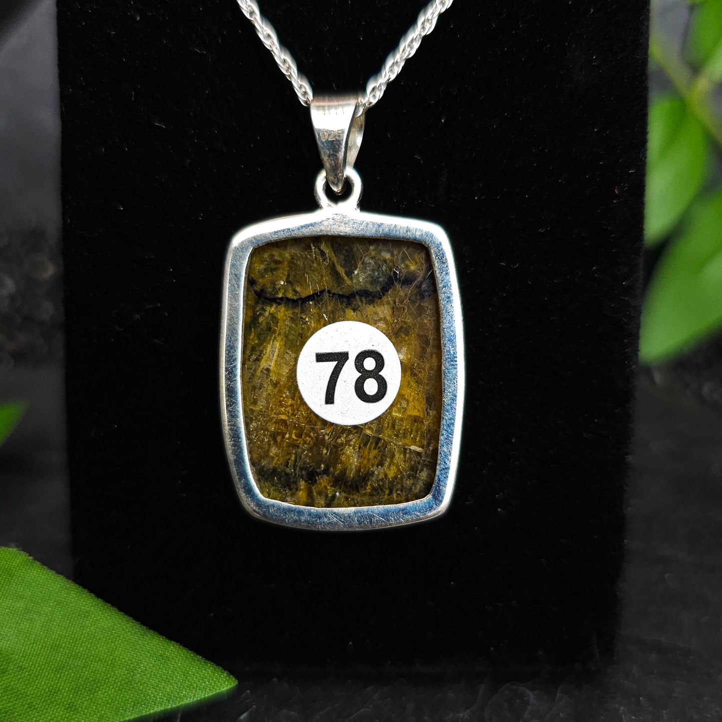 Blue John Pendant No. 78